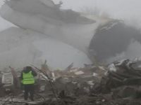 Kırgızistan’da Türk Kargo uçağı düştü