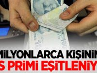 Milyonlarca kişinin GSS primi eşitleniyor!