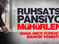 Ruhsatsız pansiyon mühürlendi