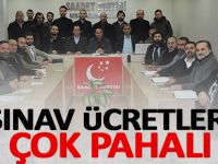 Sınav Ücretleri Çok Pahalı