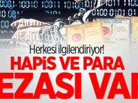 Kişisel verileri izinsiz kullananlara para ve hapis cezası!