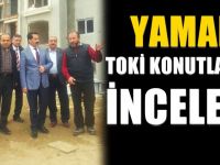 Yaman, konutları inceledi