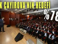 Çayırova'nın hedefi %78