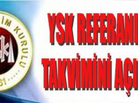 YSK Referandum Takvimini Açıkladı