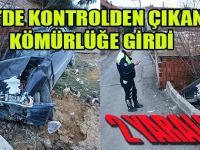 Gebze'de Kontrolden Çıkan Araç Kömürlüğe Girdi