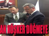 Başkan Köşker Düğmeye Bastı