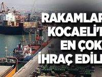 Rakamlarla Kocaeli'de ithalat ve ihracat