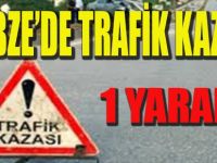 Gebze'de Trafik Kazası