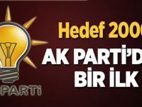 Ak Parti'den bir ilk