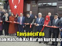 Tavşancıl Hafızlık Kız Kuran Kursu Açıldı