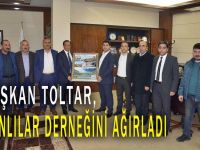 Başkan Toltar, Vanlılar Derneğini ağırladı