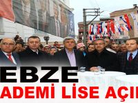 Gebze Akademi Lise açıldı