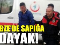 Gebze'de sapığa dayak