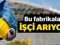 Yüzlerce işçi aranıyor!