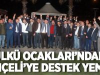 Ülkü Ocakları'ndan Bahçeli'ye destek yemeği