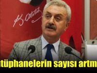 “Kütüphanelerin sayısı artmalı”