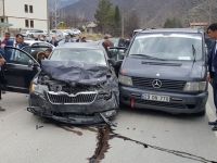 Bakan Işık'ın konvoyunda kaza: 5 yaralı