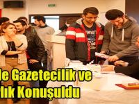 GTÜ’ de Gazetecilik ve Yazarlık Konuşuldu