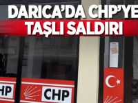 Darıca CHP'ye taşlı saldırı