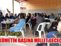Yaman” Hükümetin Başına Millet Geçecek”