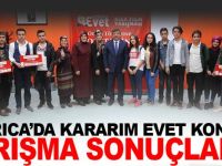 Darıca'da "Kararım EVET" konulu yarışma sonuçlandı