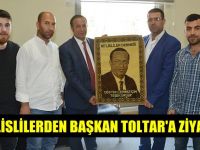 Bitlislilerden Başkan Toltar’a ziyaret