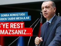 Erdoğan AK Parti'ye döndü son dakika açıklamaları