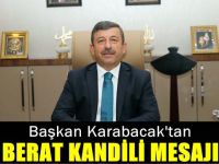 Karabacak'tan Berat Kandili mesajı