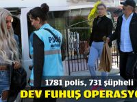 Dev fuhuş operasyonu