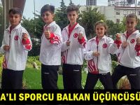 Darıca'lı sporcu Balkan üçüncüsü oldu