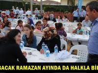 Karabacak Ramazan ayında da halkın içinde