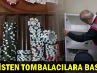 Polisten tombalacılara baskın