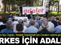 Gebze CHP'den Adalet eylemi