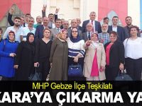MHP Gebze, Ankara'ya gitti