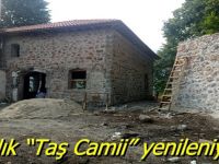 Asırlık “Taş Camii” yenileniyor