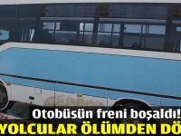 Yolcular ölümden döndü!