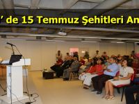 GTÜ’ de 15 Temmuz Şehitleri Anıldı