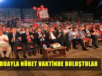 Kocaelililer ‘’Duayla nöbet vaktinde’’ buluştu
