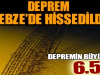 Gebze'de DEPREM