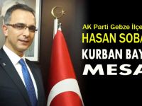 Hasan Soba'dan bayram mesajı