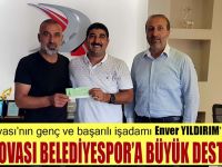 Enver Yıldırım'dan Dilovası Belediyespor'a büyük destek