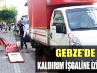 Zabıtadan kaldırım işgaline izin yok