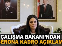 Bakan'dan taşeron açıklaması!