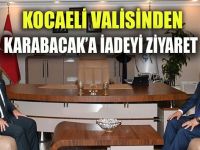 Vali'den Karabacak'a ziyaret