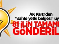 AK PARTİ'DE GÖRÜLMEMİŞ DOLANDIRILICILIK!