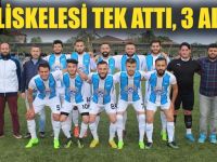 Diliskelesi tek attı, 3 aldı