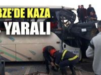 İşçi servisi TIR'a çarptı: 14 yaralı