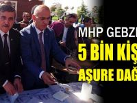 MHP Gebze 5 bin kişiye aşure dağıttı!