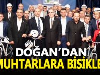 Doğan’dan muhtarlara bisiklet