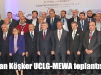 Başkan Köşker UCLG-MEWA toplantısında